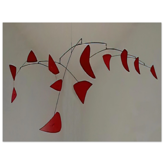 Alexander Calder - RED MOBILE 1956 Fine Art Poster