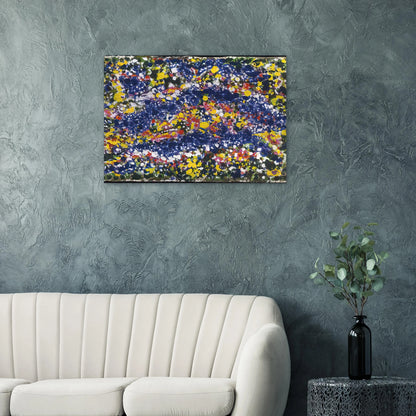 Bird in the Spring - 1992 - Richard Pousette-Dart Brushed Aluminum Print - 70x100 cm / 28x40 inches | Richard Pousette-Dart Aluminum Print | Richard Pousette-Dart Prints