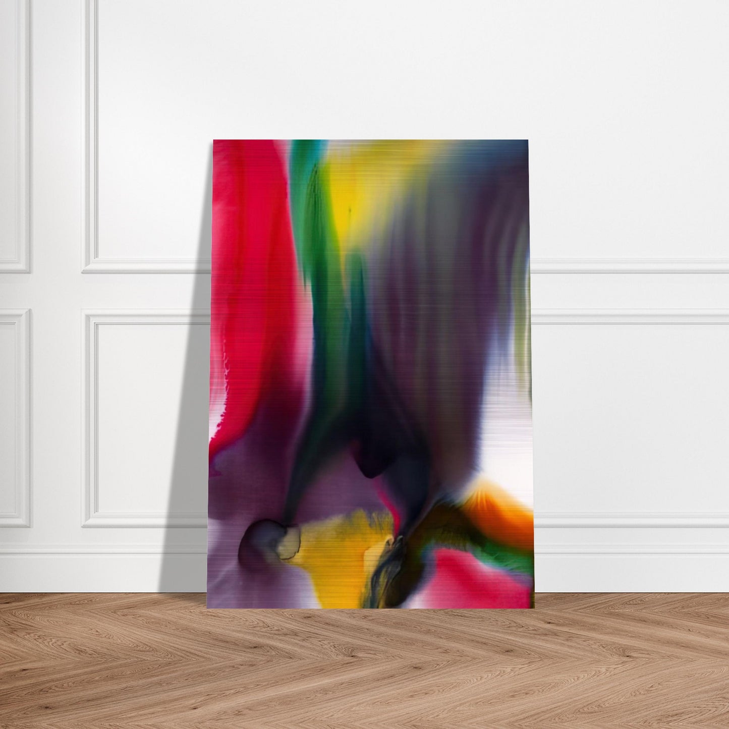 Phenomena Agate Bridge - 1978 - Paul Jenkins Brushed Aluminum Print - 70x100 cm / 28x40 inches | Paul Jenkins Aluminum Print | Paul Jenkins Prints