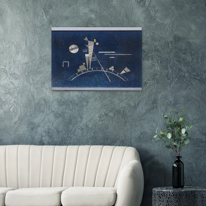 FRAGILE 1931 - Wassily Kandinsky Brushed Aluminum Print - 70x100 cm / 28x40 inches | Wassily Kandinsky Aluminum Print | Wassily Kandinsky Prints