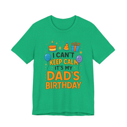 Regalo de cumpleaños para papá No puedo mantener la calma Es el cumpleaños de mi papá Feliz padre