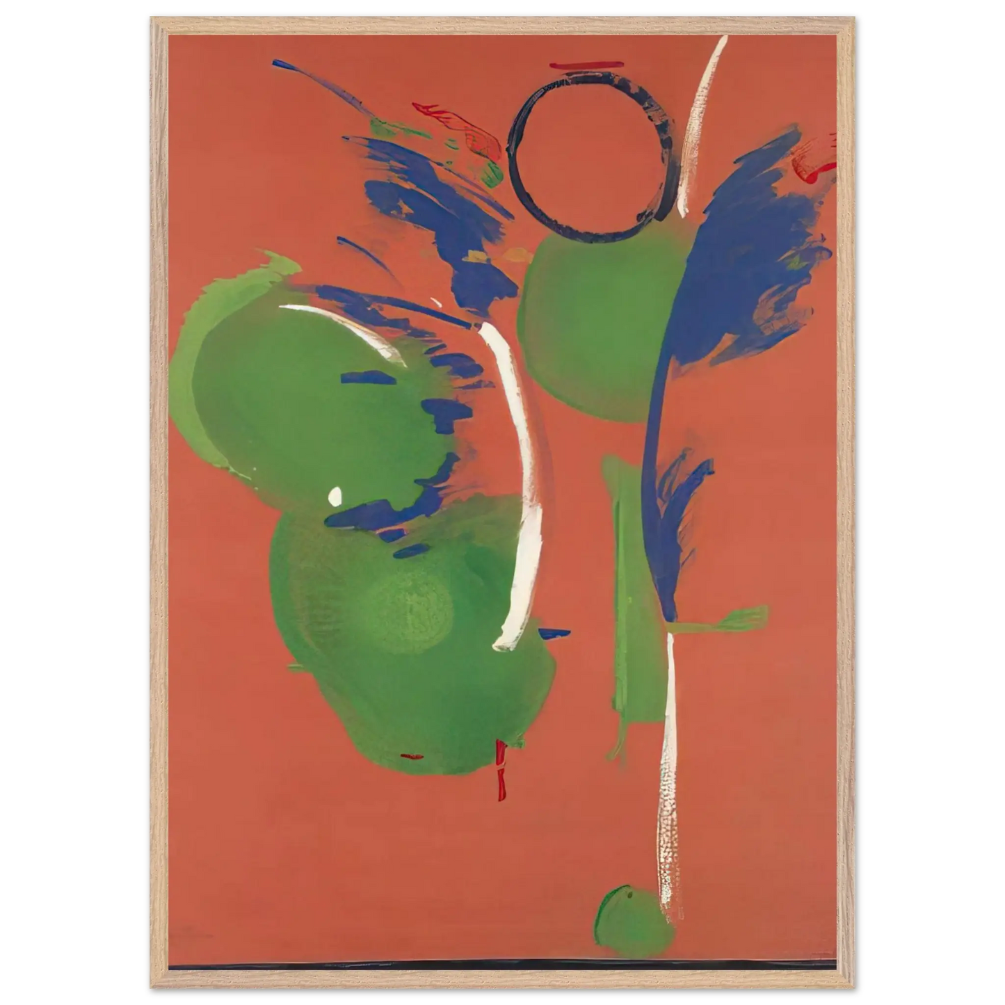 Helen Frankenthaler - Mary, Mary - 1987 Wall art - 21x29.7 cm / 8x12" - Fine Art Poster - -