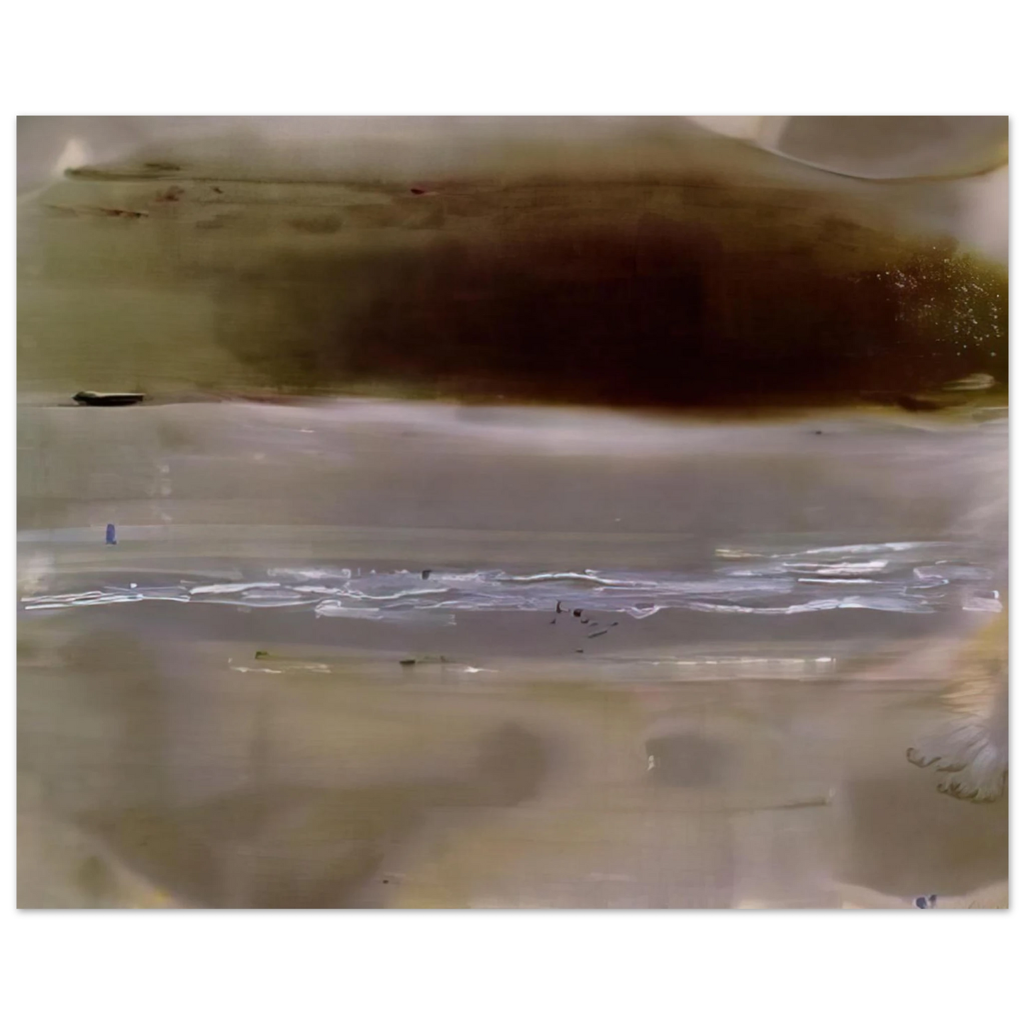 Helen Frankenthaler - Viewpoint II - 1979 Wall art - 30x40 cm / 12x16 inches - Premium Wooden Framed Poster With Fine Art Paper-canvas - Black frame