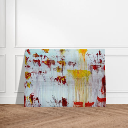 Lepanto, Part X - Cy Twombly Brushed Aluminum Print - 70x100 cm / 28x40 inches | Cy Twombly Aluminum Print | Cy Twombly Prints