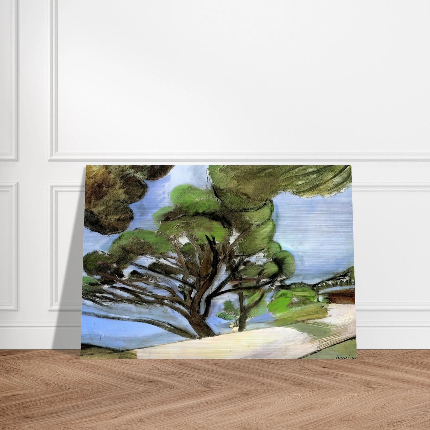 THE LARGE PINE 1926 - Henri Matisse Brushed Aluminum Print - 70x100 cm / 28x40 inches | Henri Matisse Aluminum Print | Henri Matisse Prints