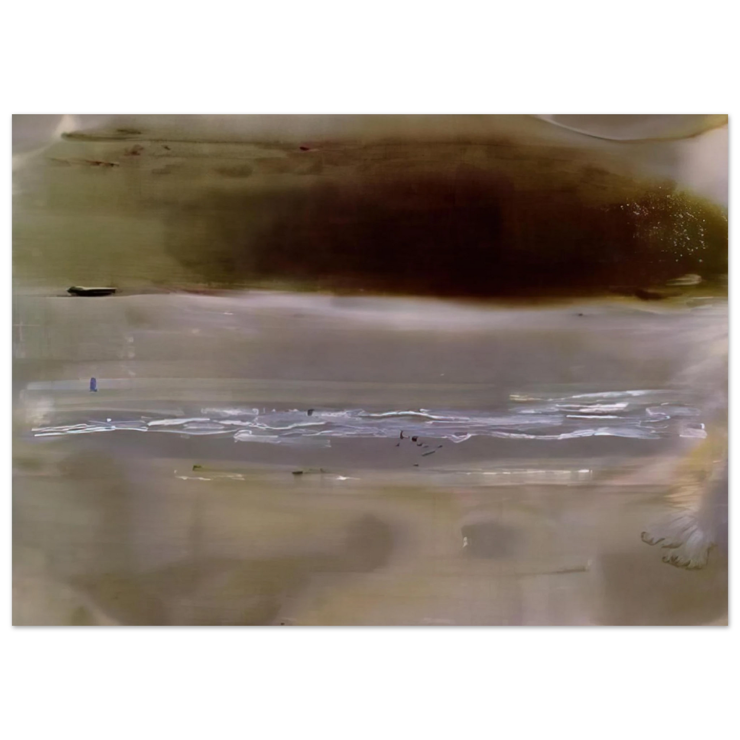 Helen Frankenthaler - Viewpoint II - 1979 Wall art - 21x29.7 cm / 8x12" - Premium Wooden Framed Poster With Fine Art Paper-canvas - Wood frame