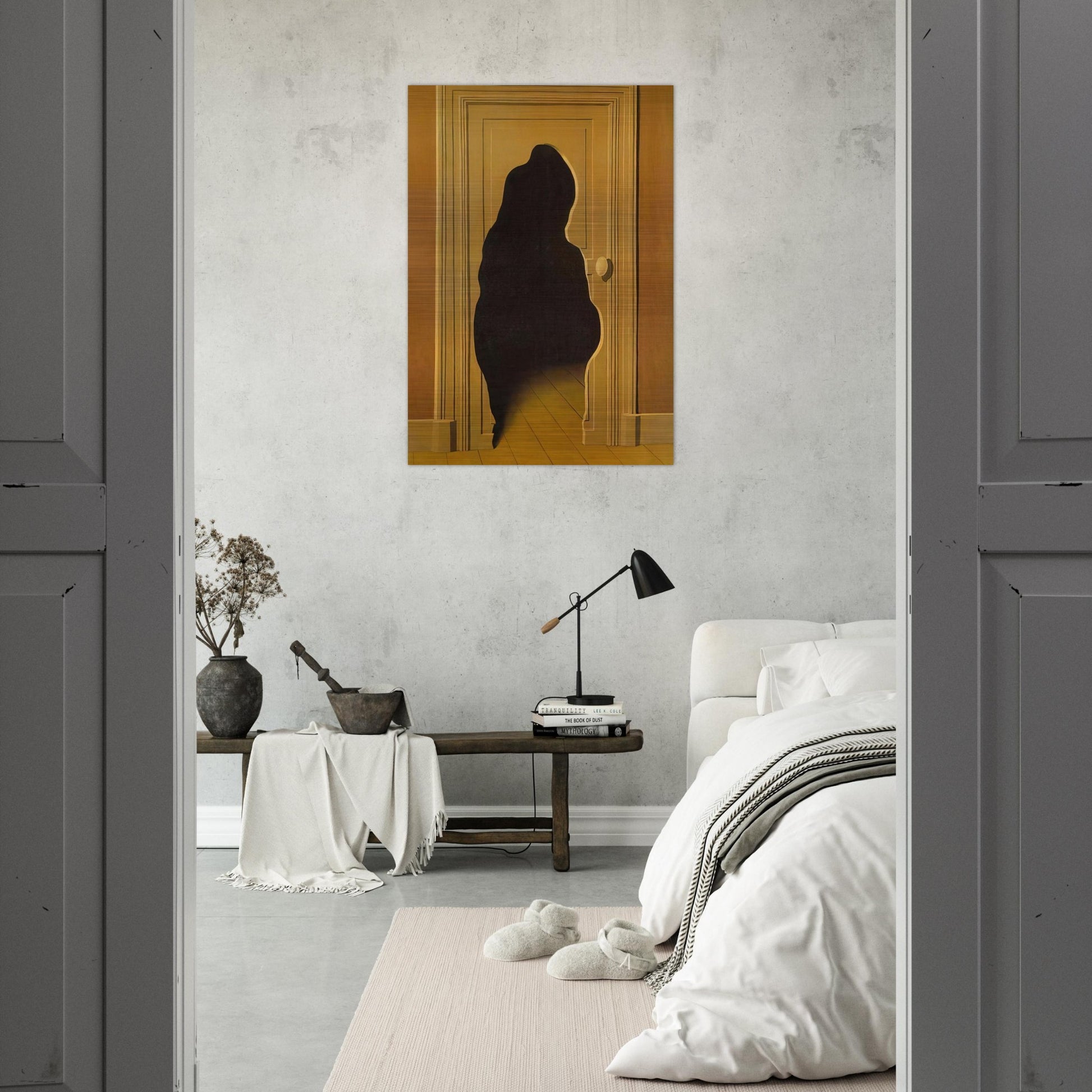 UNEXPECTED ANSWER 1933 - Rene Magritte Brushed Aluminum Print - 70x100 cm / 28x40 inches | Rene Magritte Aluminum Print | Rene Magritte Prints