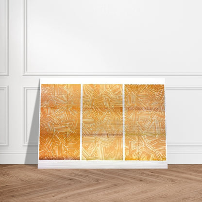 USUYUKI 1979 - Jasper Johns Brushed Aluminum Print - 70x100 cm / 28x40 inches | Jasper Johns Aluminum Print | Jasper Johns Prints