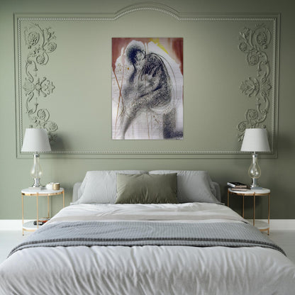 SEDET SOLA CIVITAS PLENA POUPOLO 2 CHRONICLES 36 19 1967 - Salvador Dali Brushed Aluminum Print - 70x100 cm / 28x40 inches | Salvador Dali Aluminum Print | Salvador Dali Prints