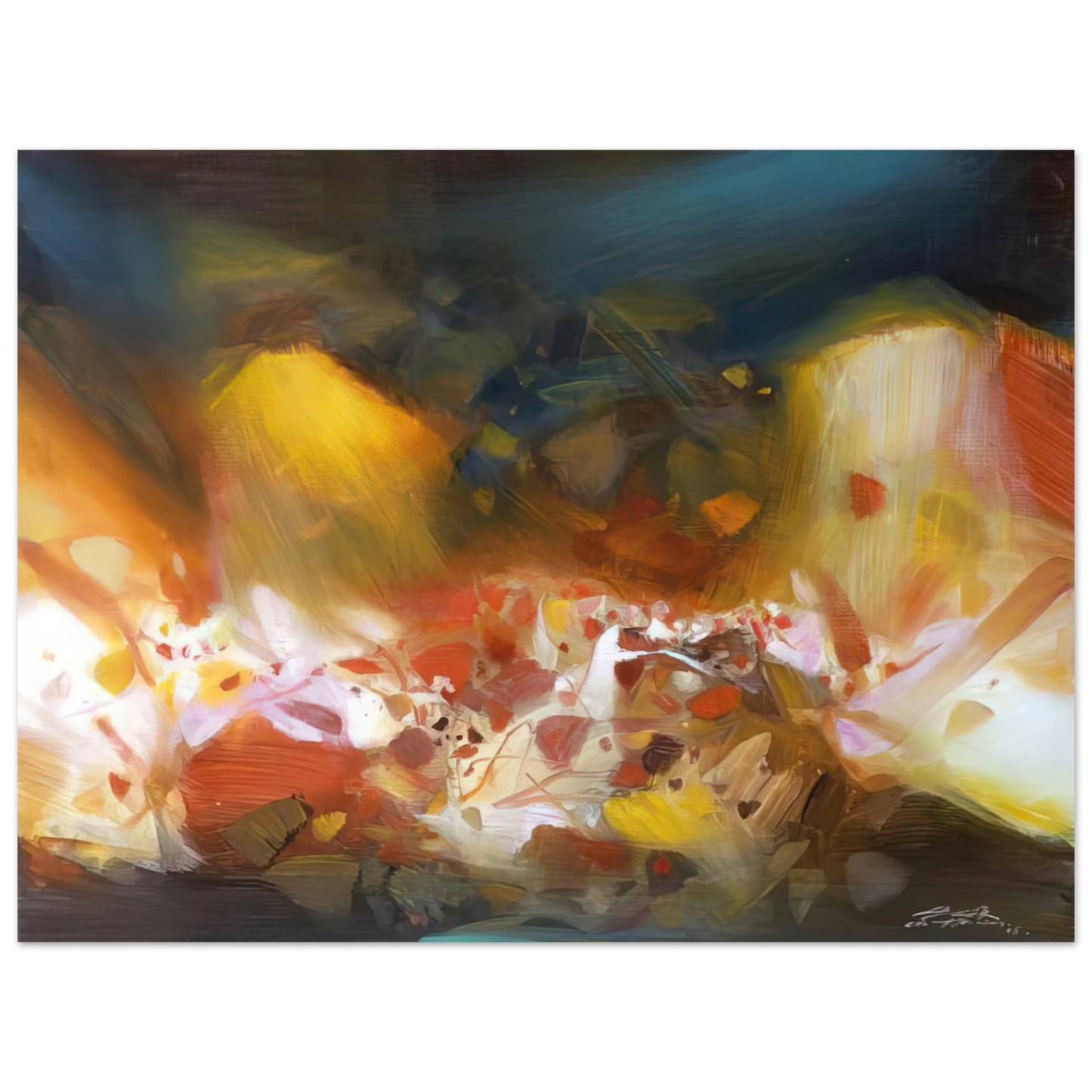 Chu teh Chun - VIE MULTIPLI E 2005  75x100 cm / 30x40inches Fine Art Poster