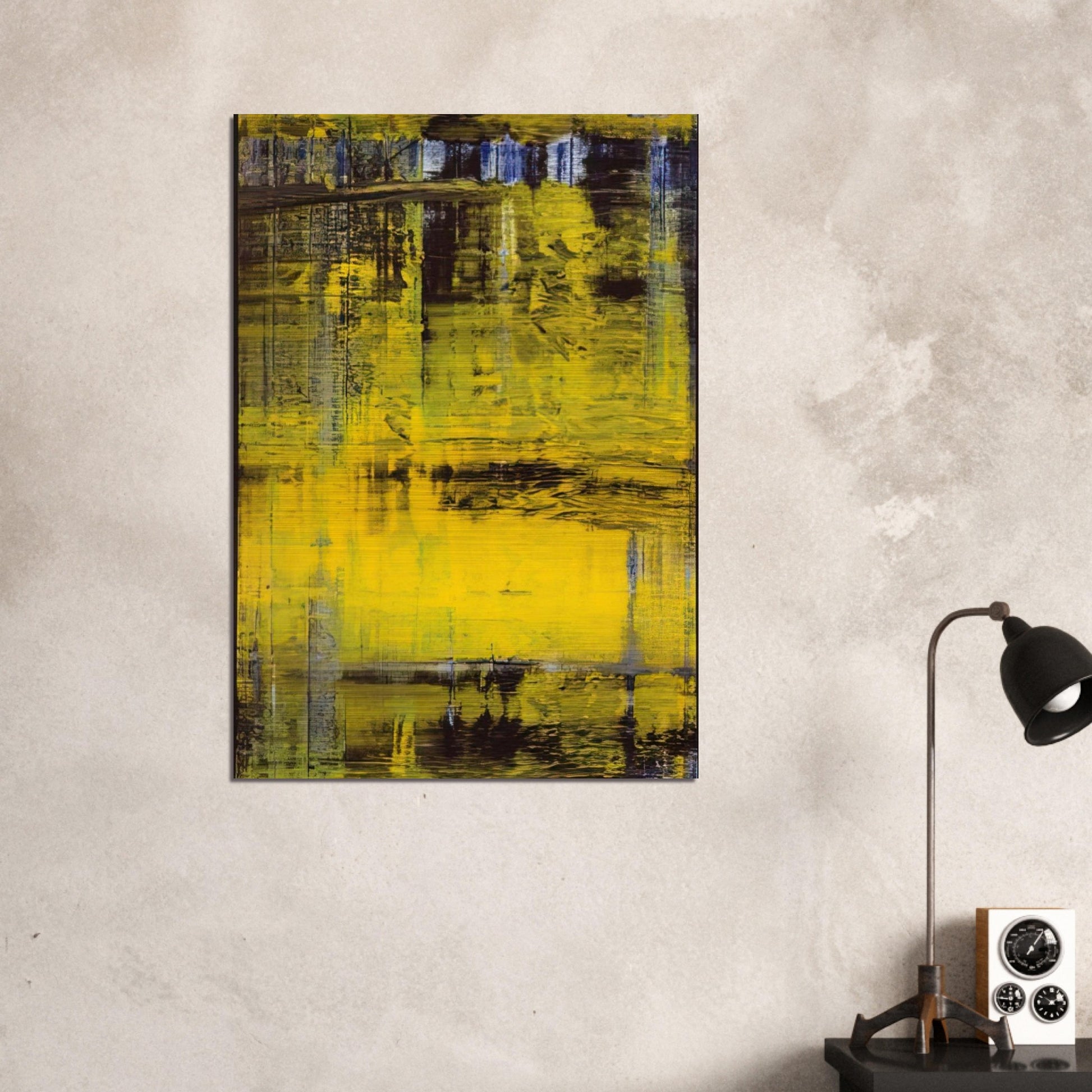 ABSTRACT PAINTING NO 809 3 - Gerhard Richter Brushed Aluminum Print - 70x100 cm / 28x40 inches | Gerhard Richter Aluminum Print | Gerhard Richter Prints
