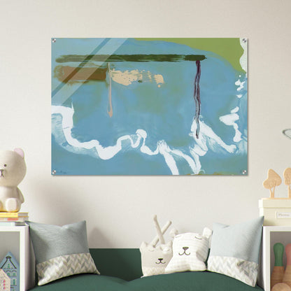 Skywriting - 1997 - Helen Frankenthaler Acrylic Print - 70x100 cm / 28x40″ inches