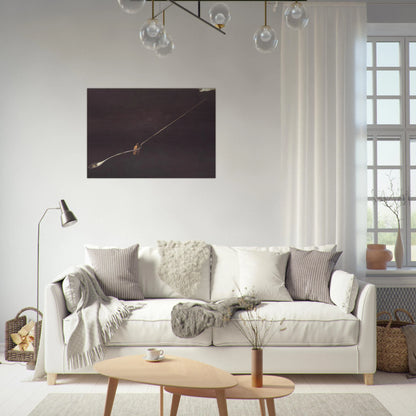 AGNOSTIC SYMBOL - Salvador Dali Brushed Aluminum Print - 70x100 cm / 28x40 inches | Salvador Dali Aluminum Print | Salvador Dali Prints