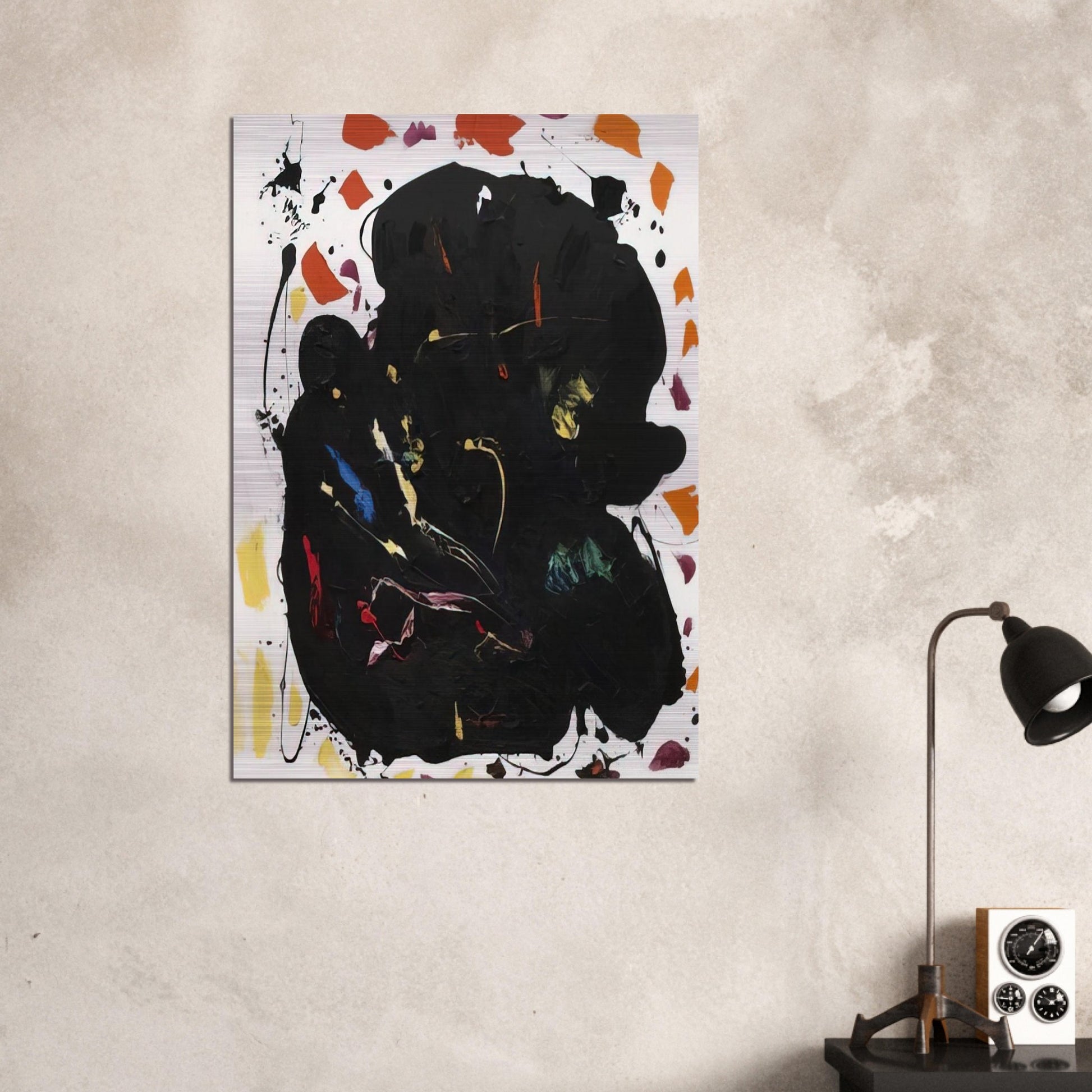 Black Diamond - Hans Hofmann Brushed Aluminum Print - 70x100 cm / 28x40 inches | Hans Hofmann Aluminum Print | Hans Hofmann Prints