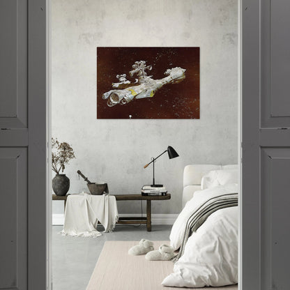 Chris Foss - Chris Foss Brushed Aluminum Print - 70x100 cm / 28x40 inches | Chris Foss Aluminum Print | Chris Foss Prints