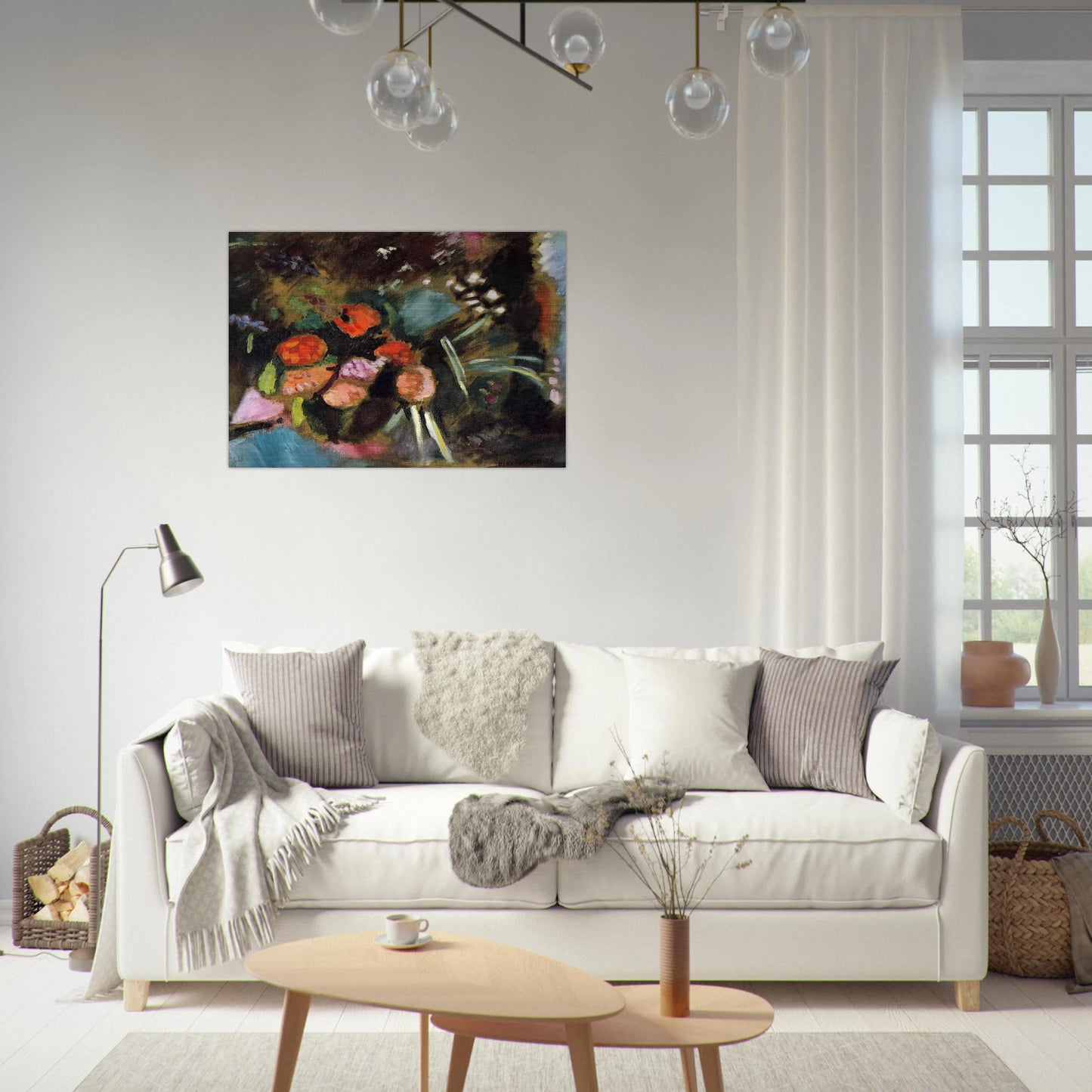FLOWERS 1906 - Henri Matisse Brushed Aluminum Print - 70x100 cm / 28x40 inches | Henri Matisse Aluminum Print | Henri Matisse Prints