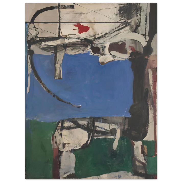 Richard Diebenkorn - Urbana #2 The Archer  75x100 cm / 30x40inches Fine Art Poster