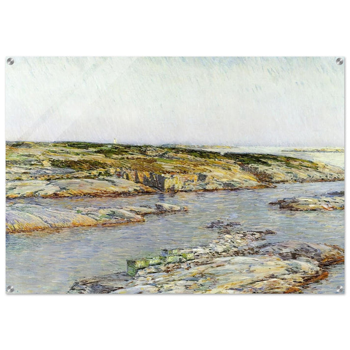 Summer Afternoon, Isles of Shoals - Childe Hassam Acrylic Print - 70x100 cm / 28x40″ inches