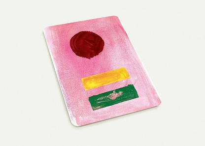 Pink Ground - 1972 By Adolph Gottlieb Pack of 10 Post Cards | Adolph Gottlieb Post Cards | A6 (10.5 x 14.8 cm) - 4.1 x 5.8 inches