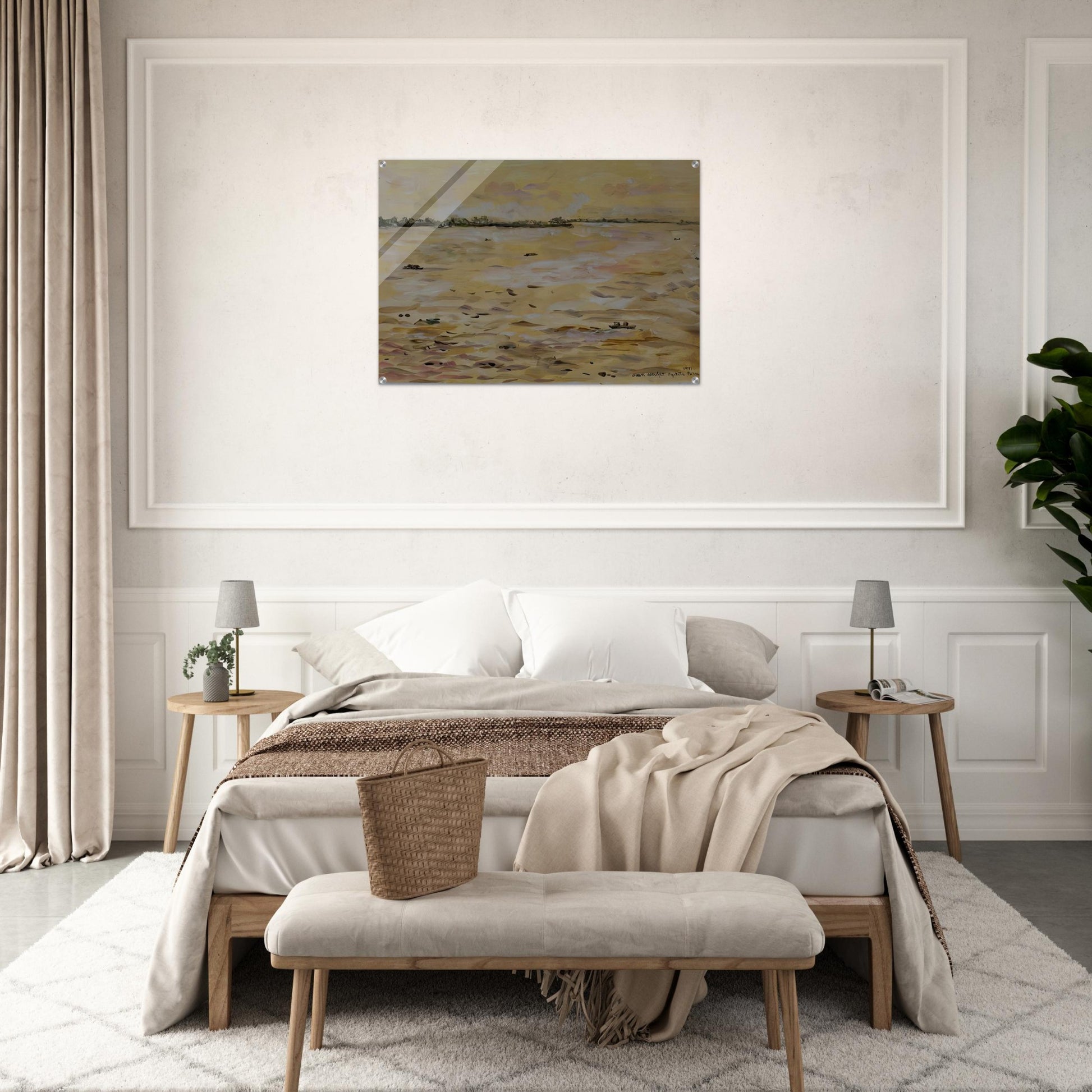 THE AMAZON RIVER IQUITOS PERU 1971 - Ivan Albright Acrylic Print - 70x100 cm / 28x40″ inches | Ivan Albright Wall Art | Ivan Albright Prints