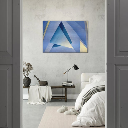 Hanover Abstract - 1938 - Lawren Harris Brushed Aluminum Print - 70x100 cm / 28x40 inches | Lawren Harris Aluminum Print | Lawren Harris Prints