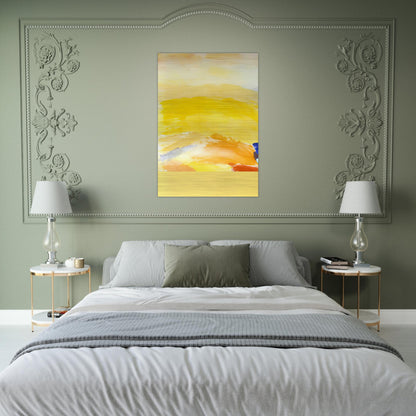 Light in Your Eyes - 2000 - Ronnie Landfield Brushed Aluminum Print - 70x100 cm / 28x40 inches | Ronnie Landfield Aluminum Print | Ronnie Landfield Prints