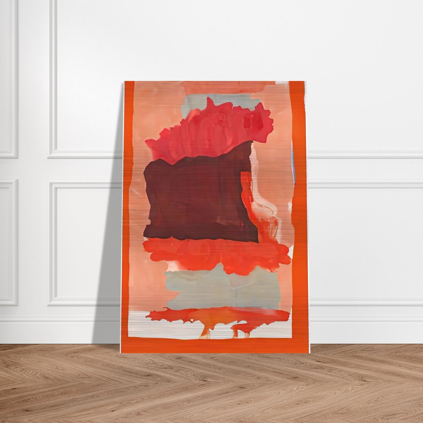 Cape Orange, 1964- - Helen Frankenthaler Brushed Aluminum Print - 70x100 cm / 28x40 inches | Helen Frankenthaler Aluminum Print | Helen Frankenthaler Prints