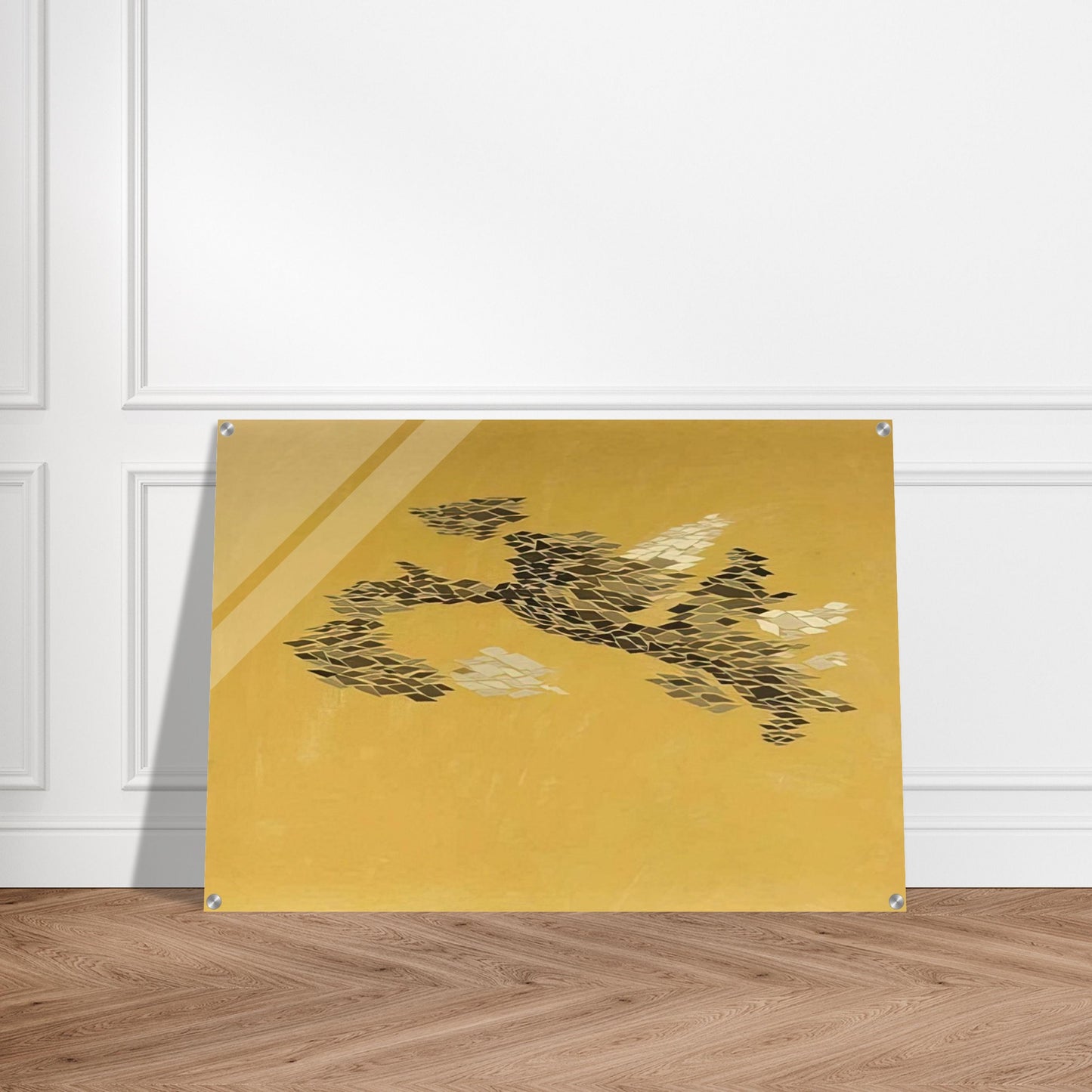 Flying Rectangles - 1969 - Robert Goodnough Acrylic Print - 70x100 cm / 28x40″ inches