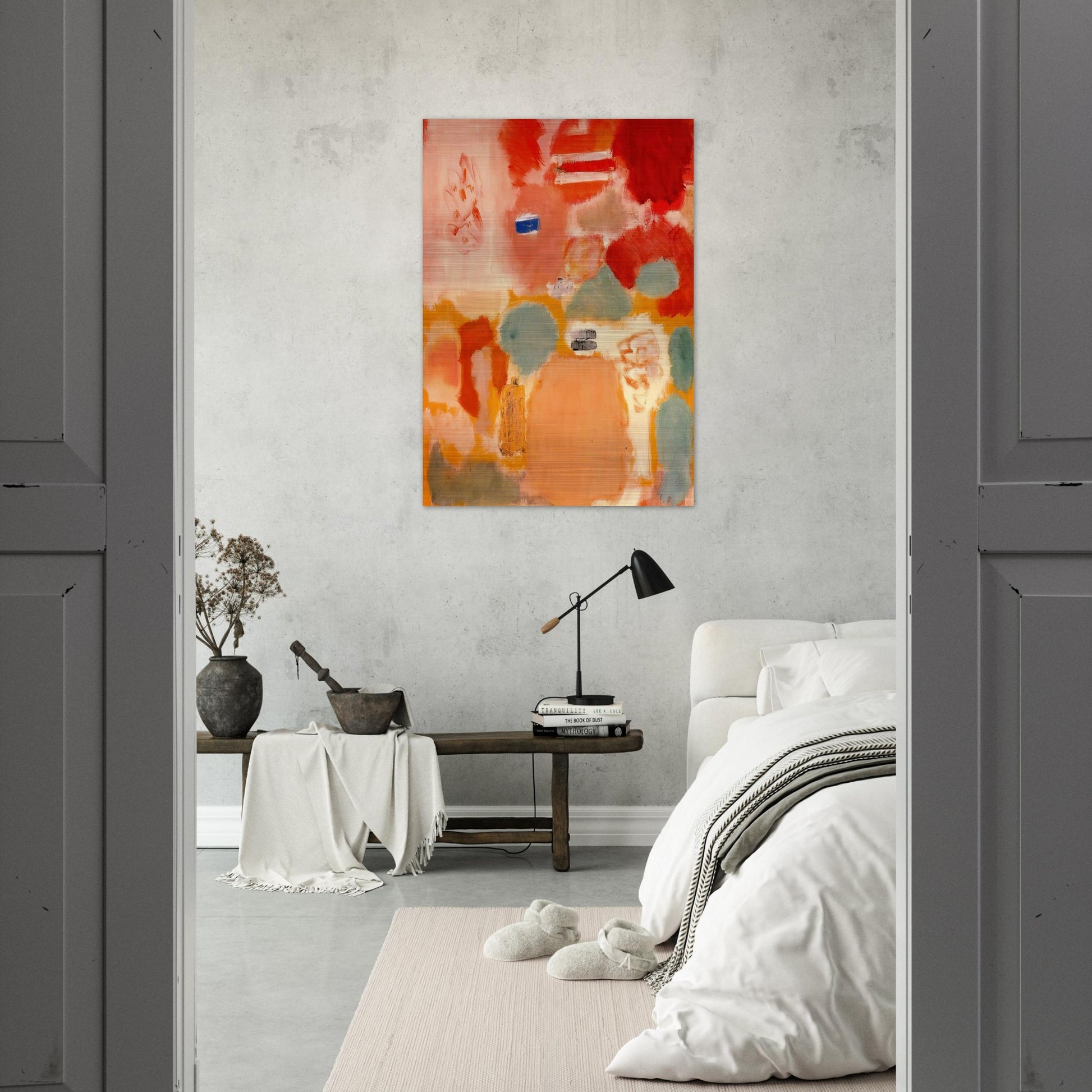 No. 21 - 1949 - Mark Rothko Brushed Aluminum Print - 70x100 cm / 28x40 inches | Mark Rothko Aluminum Print | Mark Rothko Prints