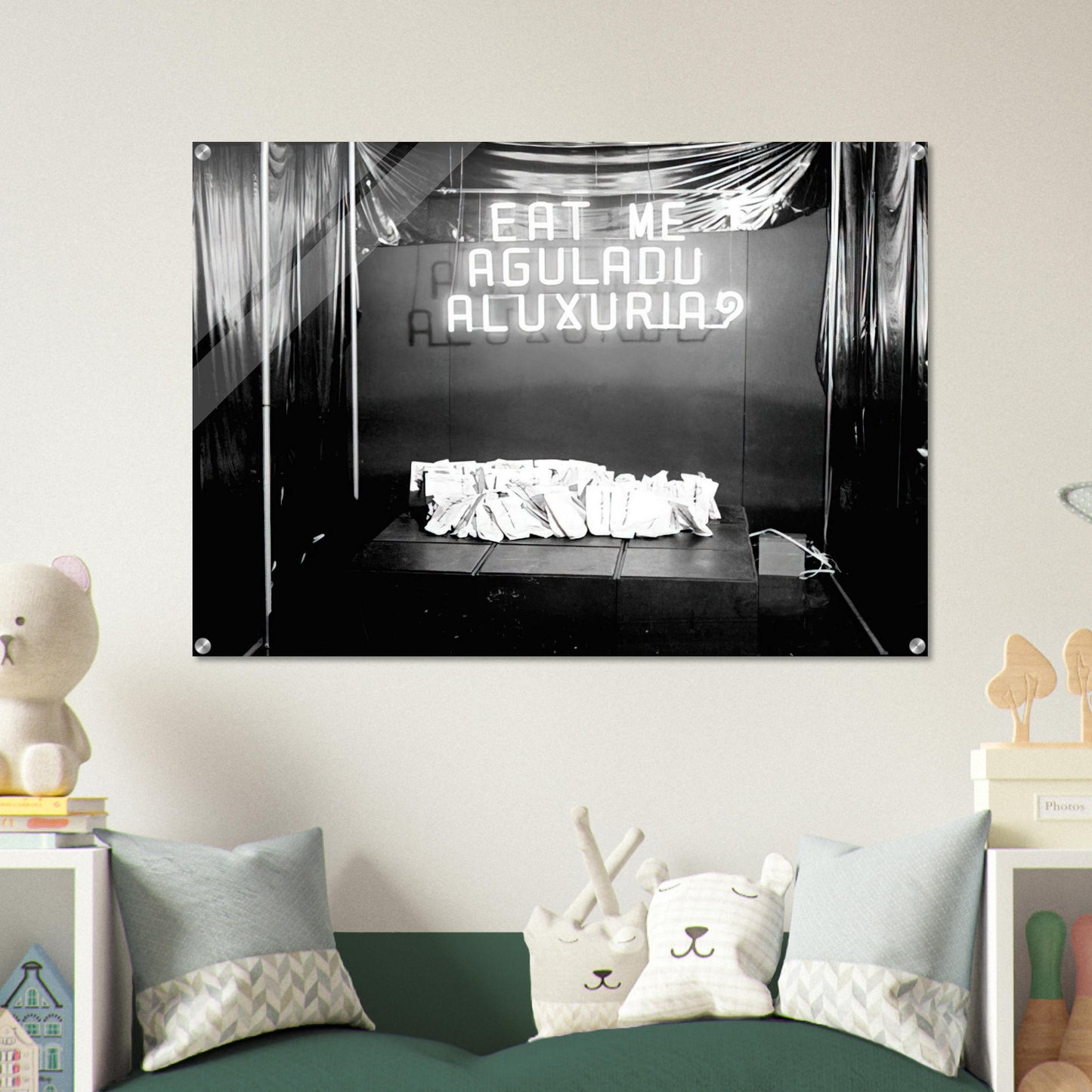 Eat Me. The Gluttony or Lust - 1976 - Lygia Pape Acrylic Print - 70x100 cm / 28x40″ inches