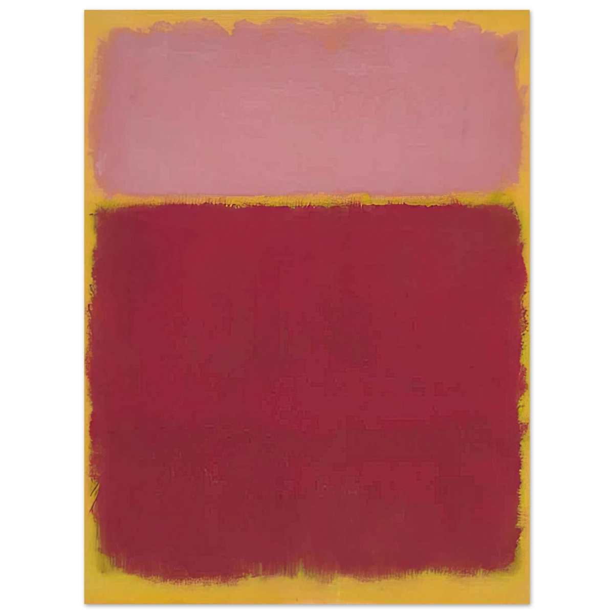 Mark Rothko - Untitled No. 17 - 1961 Wall Art - 21x29.7 cm / 8x12" - Fine Art Poster - -