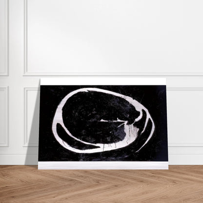 Untitled - 1962 - Jiro Yoshihara Brushed Aluminum Print - 70x100 cm / 28x40 inches | Jiro Yoshihara Aluminum Print | Jiro Yoshihara Prints