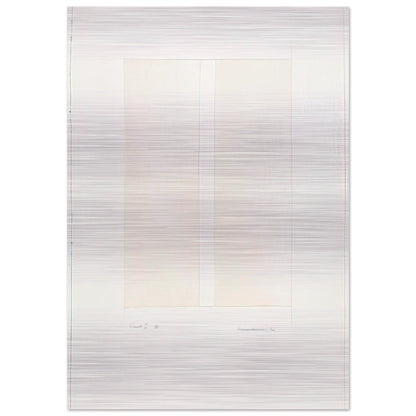 Canto I - Barnett Newman Brushed Aluminum Print - 70x100 cm / 28x40 inches | Barnett Newman Aluminum Print | Barnett Newman Prints