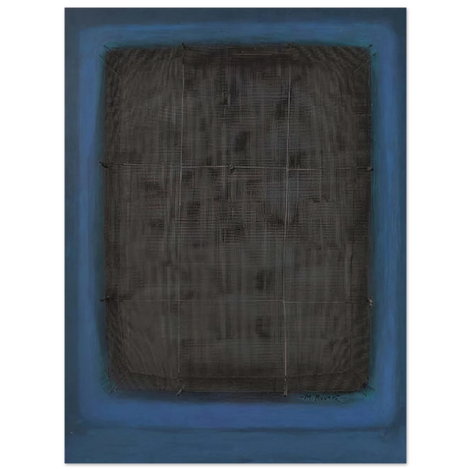 Manuel Rivera - Espejo sin tiempo No.1 - Art Informel  75x100 cm / 30x40inches Fine Art Poster