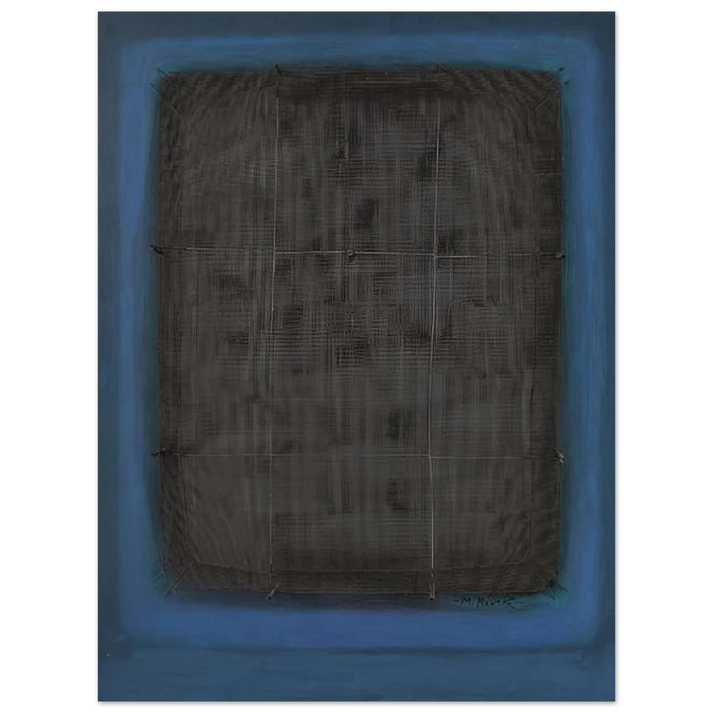 Manuel Rivera - Espejo sin tiempo No.1 - Art Informel  75x100 cm / 30x40inches Fine Art Poster