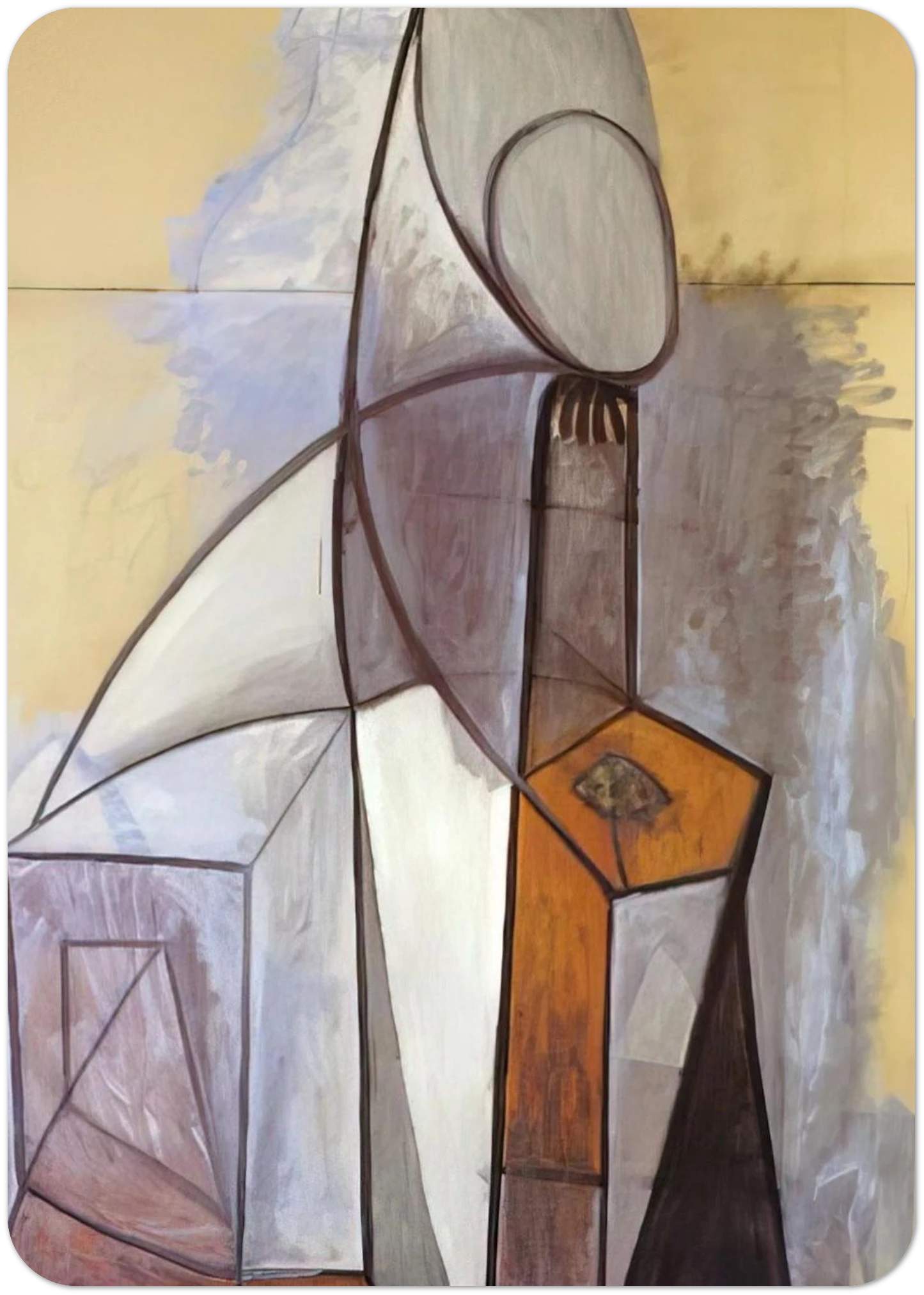 Composition - 1946 By Pablo Picasso Pack of 10 Post Cards | Pablo Picasso Post Cards | A6 (10.5 x 14.8 cm) - 4.1 x 5.8 inches