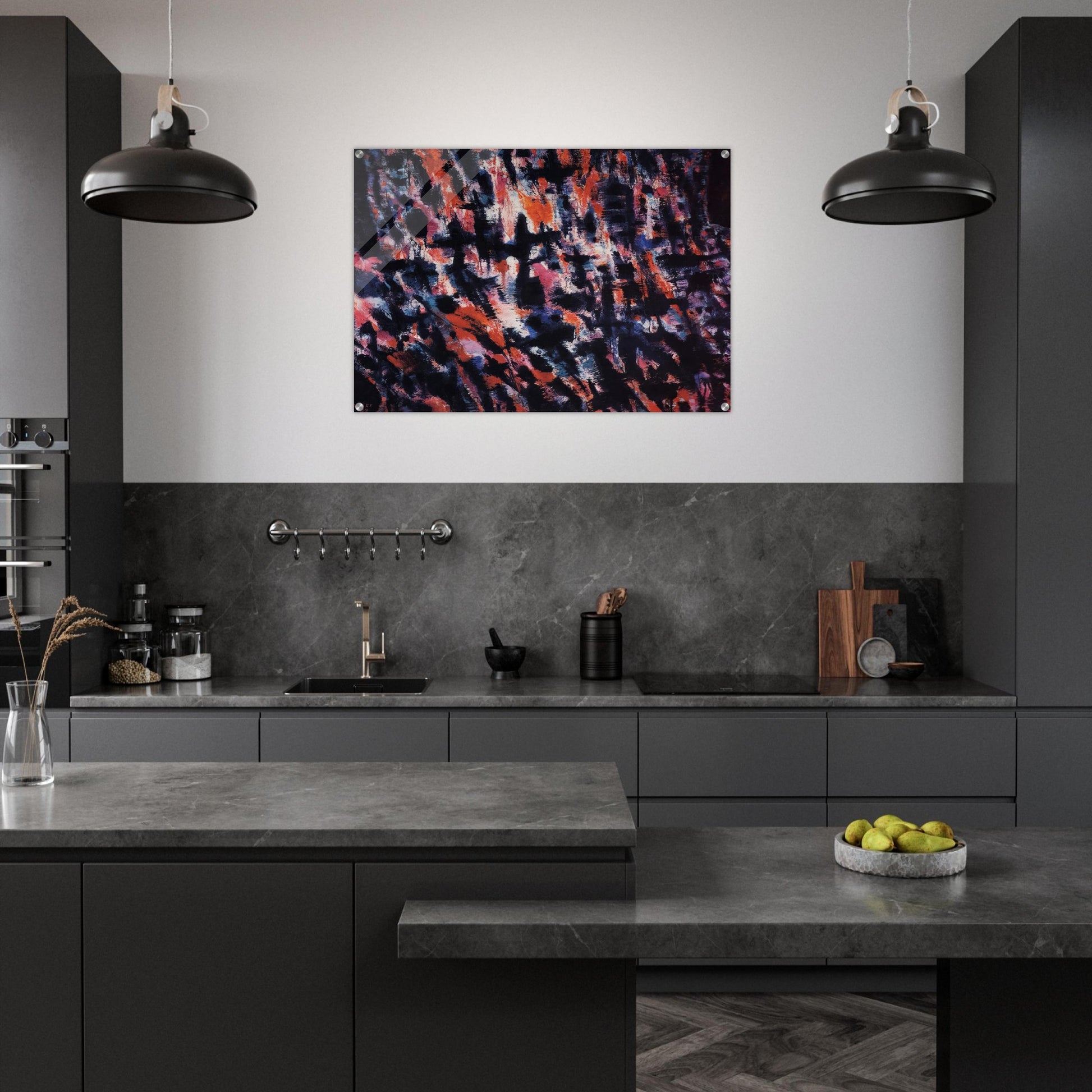 Passion - 1982 - Alfred Manessier Acrylic Print - 70x100 cm / 28x40″ inches