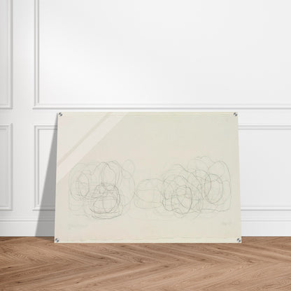 7R15 Where R=Ryoanji - 1983 - John Cage Acrylic Print - 70x100 cm / 28x40″ inches