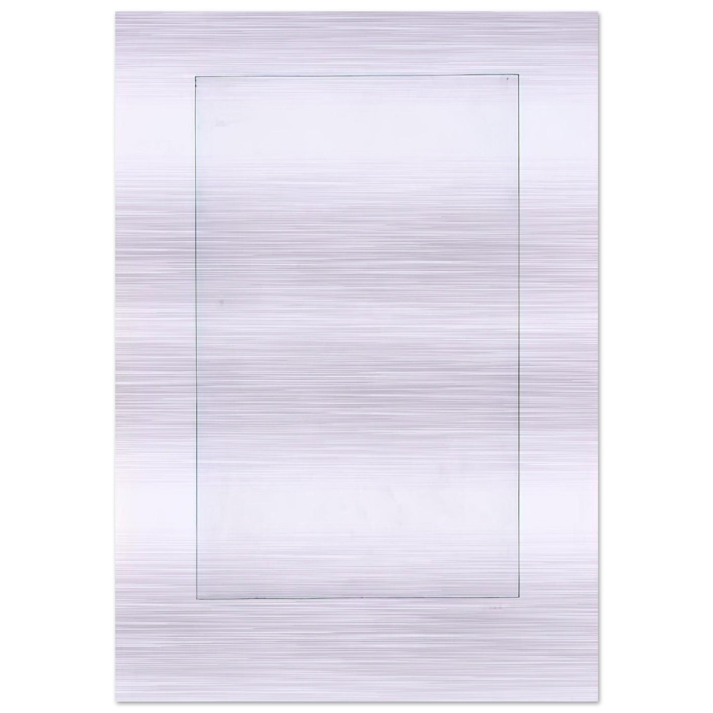 Untitled e From Five Plates - 1973 - Brice Marden Brushed Aluminum Print - 70x100 cm / 28x40 inches | Brice Marden Aluminum Print | Brice Marden Prints