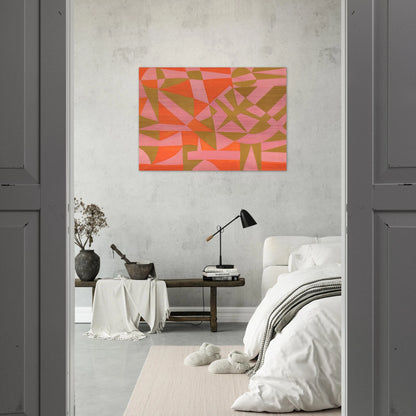 Flight of Colors - 1949 - Carmen Herrera Brushed Aluminum Print - 70x100 cm / 28x40 inches | Carmen Herrera Aluminum Print | Carmen Herrera Prints