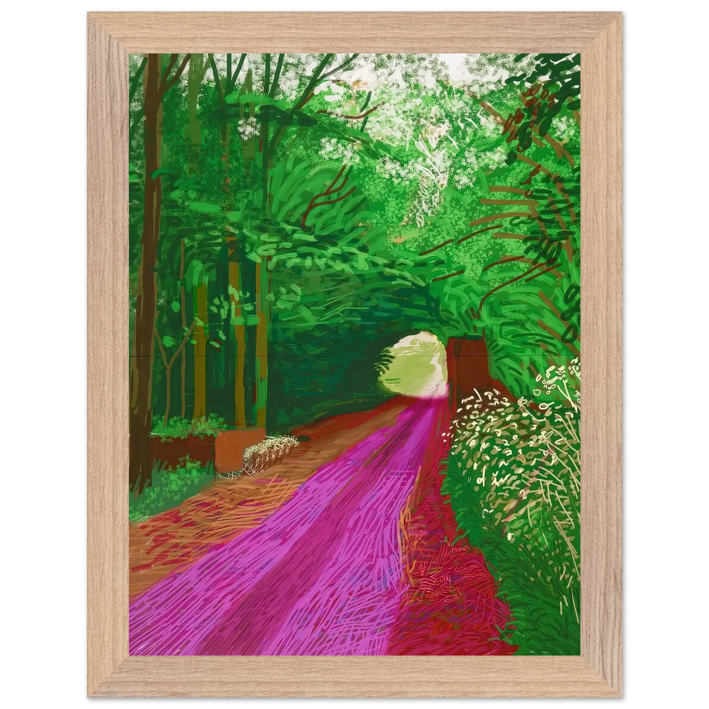 David Hockney - David Hockney Wall art - 21x29.7 cm / 8x12" - Fine Art Poster - -