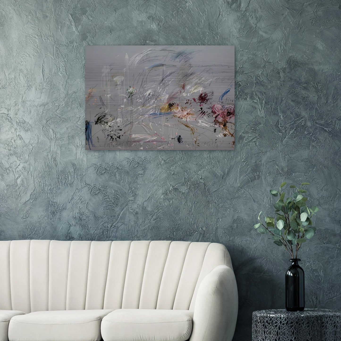 School of Athens - Cy Twombly Brushed Aluminum Print - 70x100 cm / 28x40 inches | Cy Twombly Aluminum Print | Cy Twombly Prints