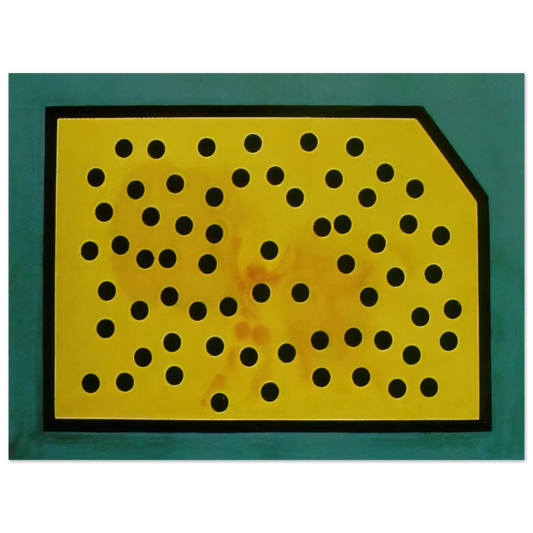 Salvador Dali - RANDOMDOT CORRELOGRAM THE GOLDEN FLEECE  75x100 cm / 30x40inches Fine Art Poster