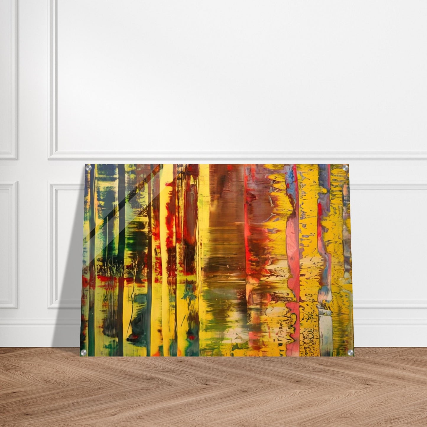 ABSTRACT PAINTING 780 1 1 - Gerhard Richter Acrylic Print - 70x100 cm / 28x40″ inches
