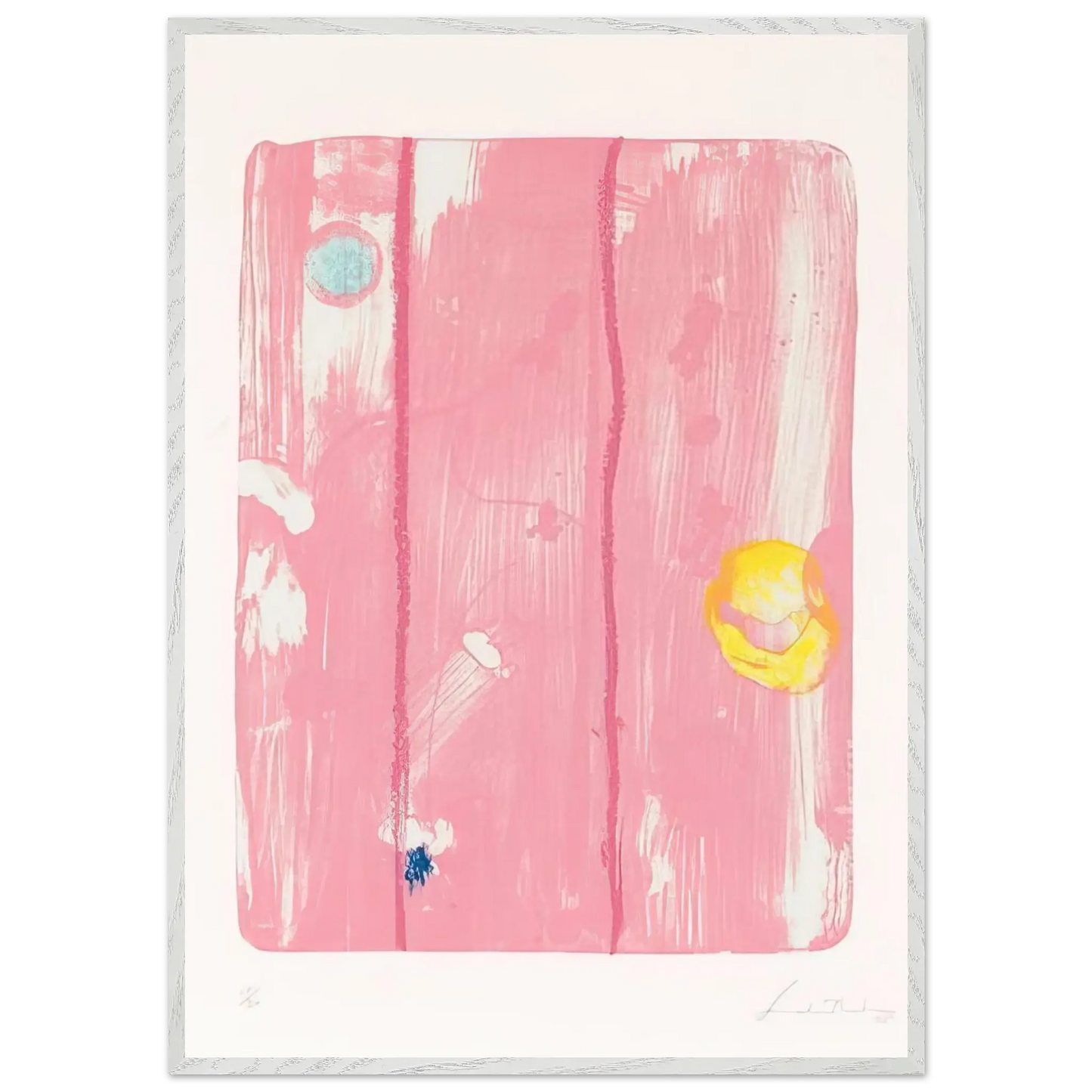 Helen Frankenthaler - Reflections VIII - 1995 Wall art - A2 (42 x 59.4  cm) - Fine Art Poster - -