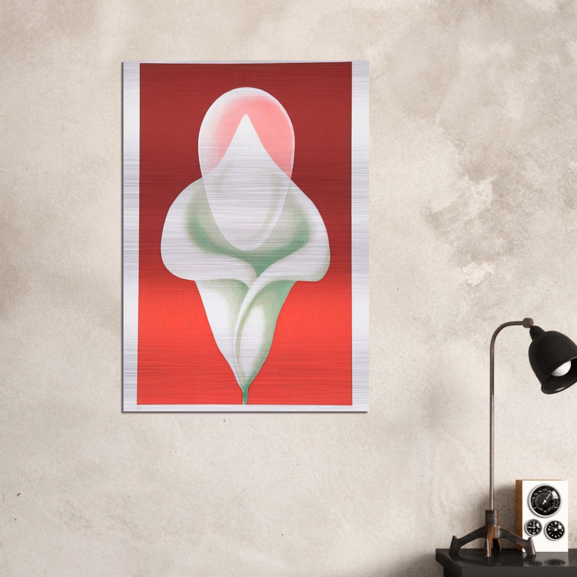 Abstract Tulip - 1979 - Clarence Holbrook Carter Brushed Aluminum Print - 70x100 cm / 28x40 inches | Clarence Holbrook Carter Aluminum Print | Clarence Holbrook Carter Prints