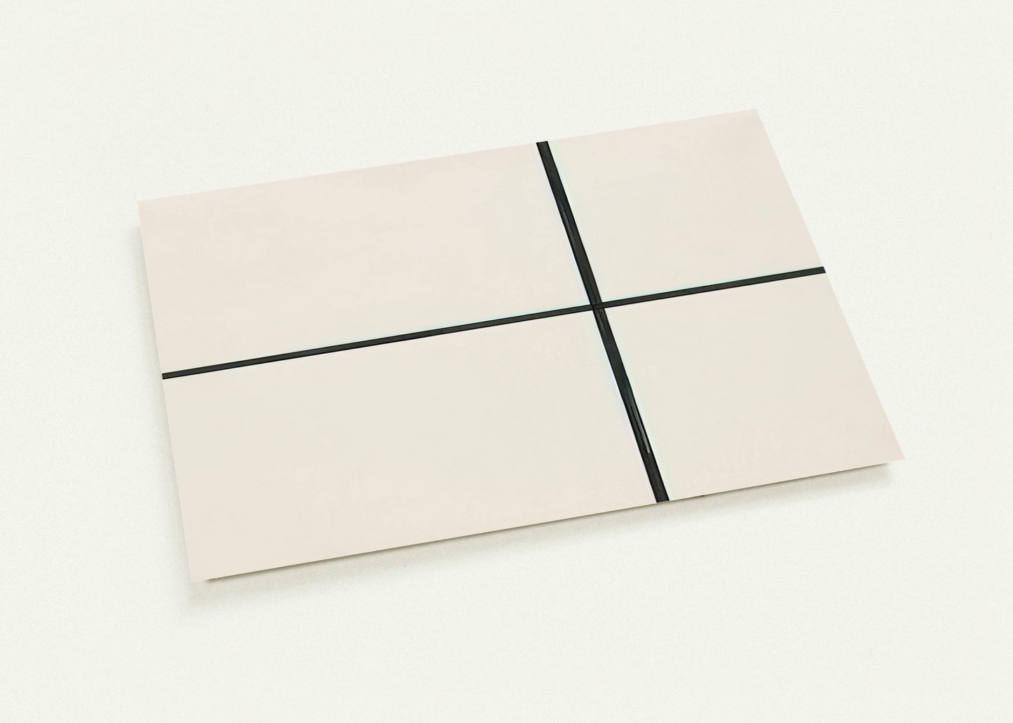 Horizontal and Vertical Lines By Ellsworth Kelly Pack of 10 Post Cards | Ellsworth Kelly Post Cards | A6 (10.5 x 14.8 cm) - 4.1 x 5.8 inches