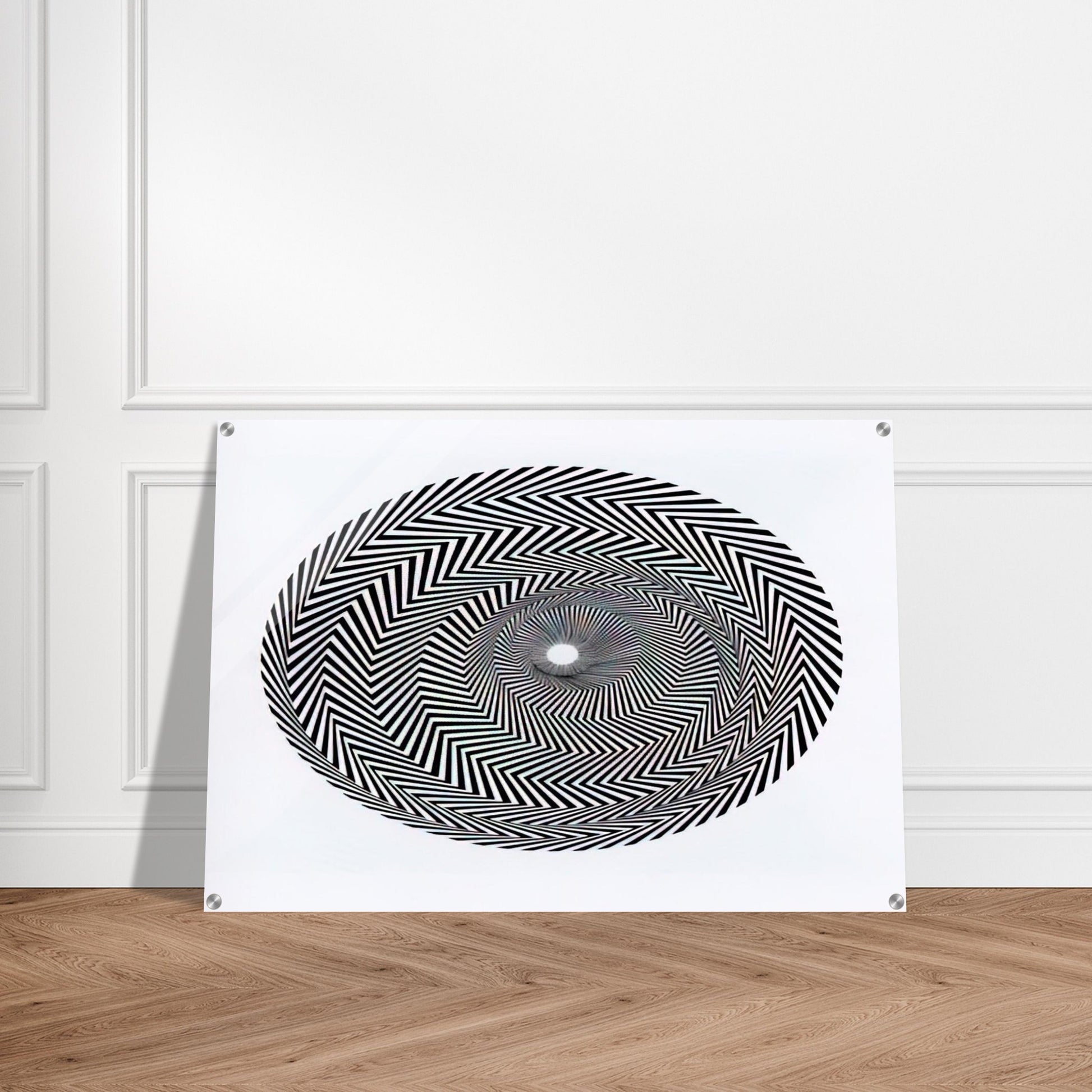 BLAZE 1 1962 - Bridget Riley Acrylic Print - 70x100 cm / 28x40″ inches