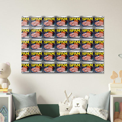 Spam - Andy Warhol Acrylic Print - 70x100 cm / 28x40″ inches