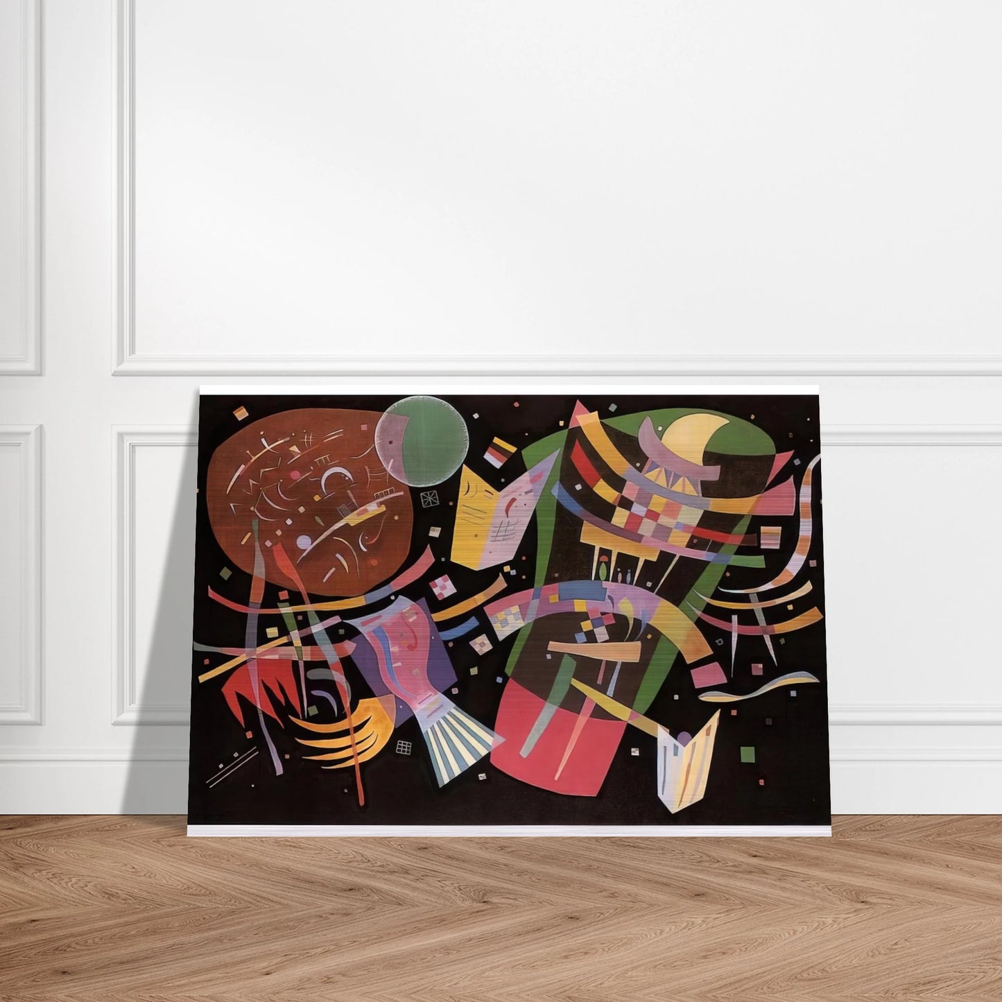 COMPOSITION X 1939 - Wassily Kandinsky Brushed Aluminum Print - 70x100 cm / 28x40 inches | Wassily Kandinsky Aluminum Print | Wassily Kandinsky Prints